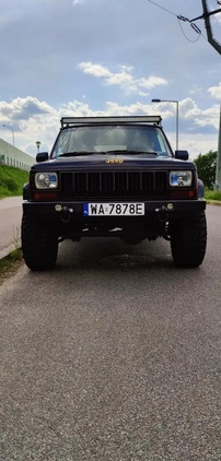 Jeep Cherokee cena 34500 przebieg: 227365, rok produkcji 1996 z Warszawa małe 379